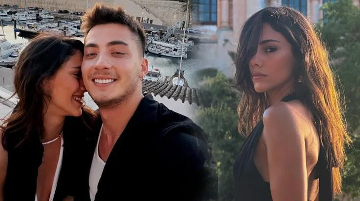 İspanya'da romantik tatil! Atakan Özkaya ve Dilin Döğer çiftinden aşk dolu pozlar