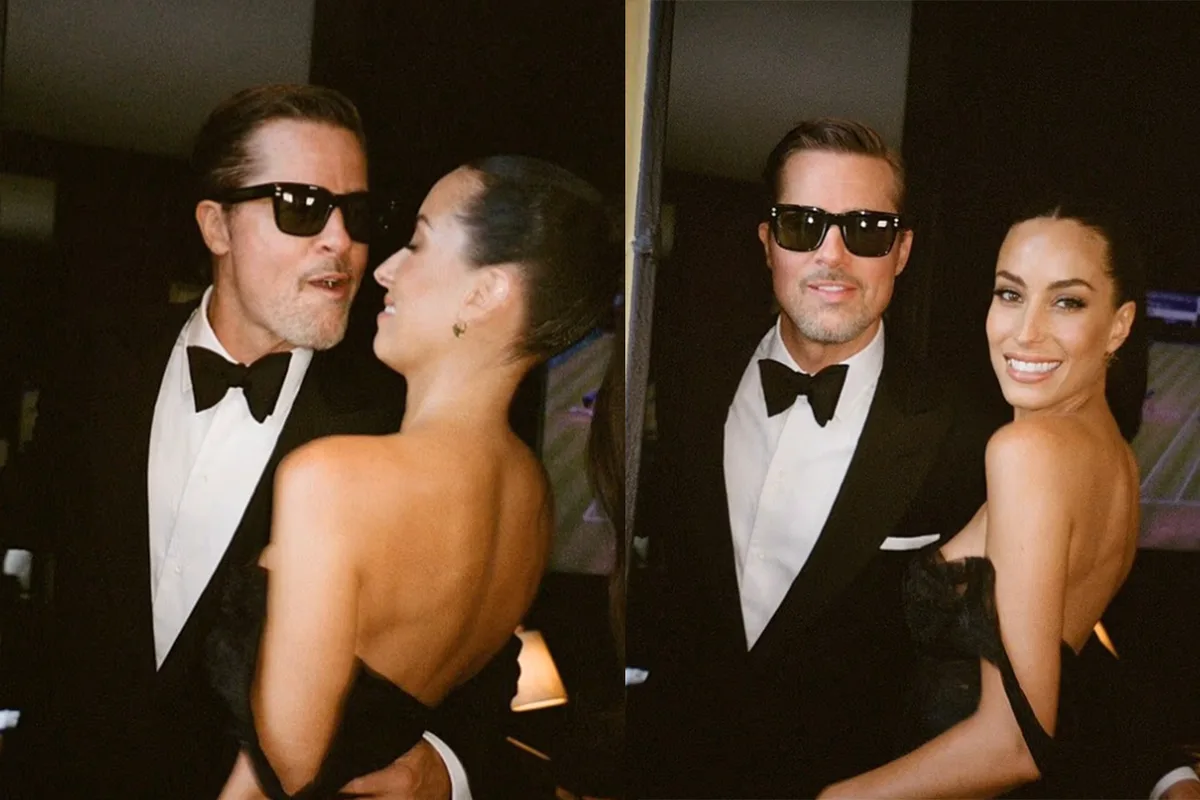 Brad Pitt'ten 29 yaş küçük sevgilisiyle aşk dolu pozlar