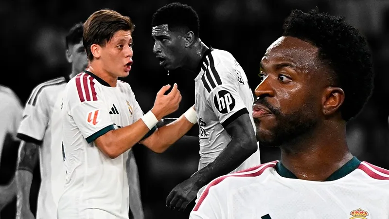Saha içi konuşmaları servis edildi, Vinicius Junior'un Arda Güler'e tepkisi olay oldu