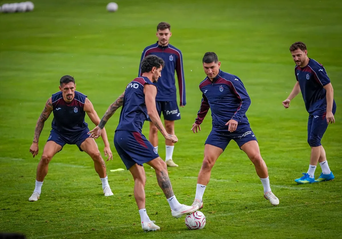 Trabzonspor Avusturya Kampında Antrenman Yaptı