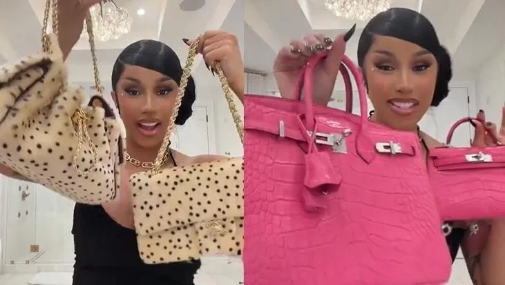 Çanta koleksiyonu değil servet! Cardi B'nin minicik çantasının fiyatı dudak uçuklattı